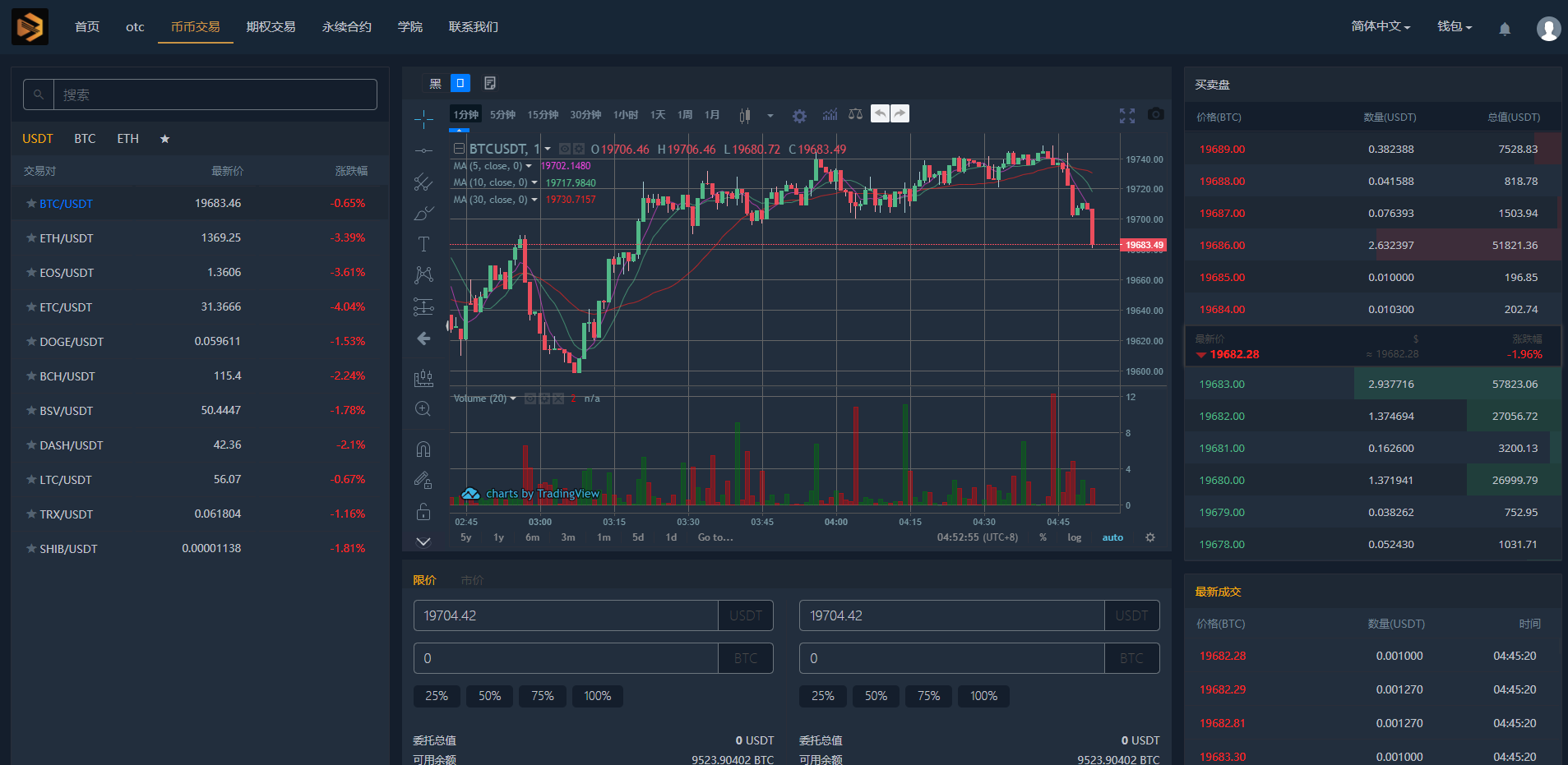 图片[9]-多语言区块链交易所源码/期权交易/申购/币币秒合约交易所 - 码商源码网-码商源码网