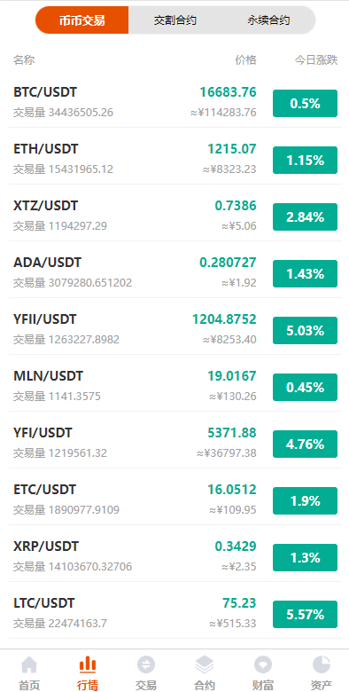 图片[2]-全新UI多语言交易所/永续合约交易/基金理财/锁仓质押交易所源码 - 码商源码网-码商源码网