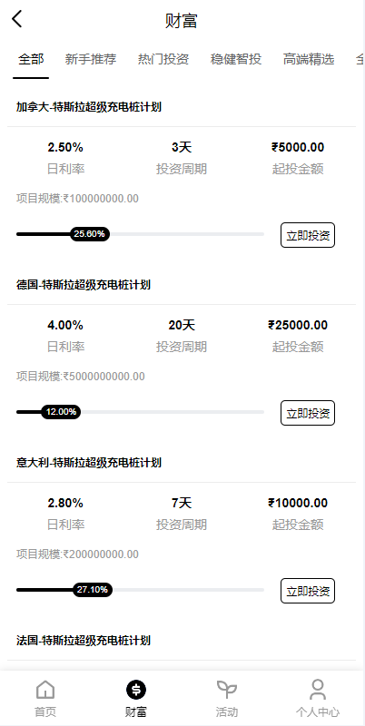 图片[10]-新版海外特斯拉投资系统/多语言投资理财/前端vue - 码商源码网-码商源码网