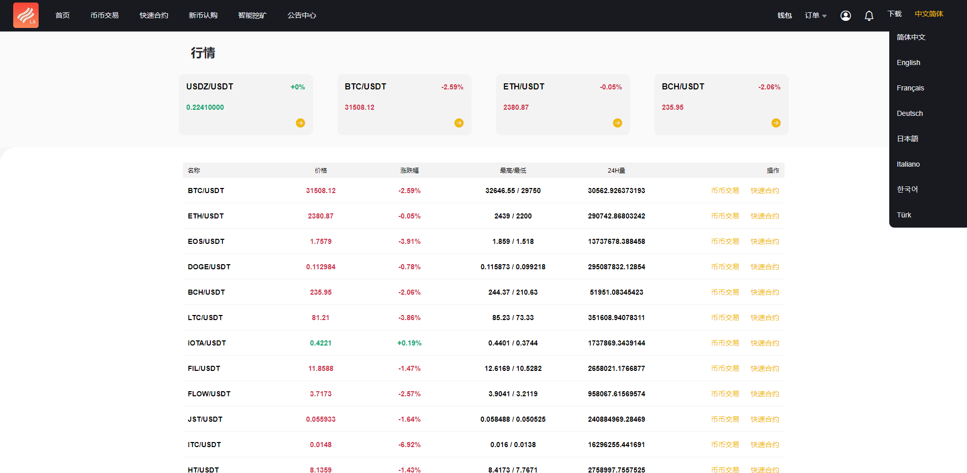 图片[10]-新版区块链交易所/币币交易/区块链矿机系统/多语言交易所 - 码商源码网-码商源码网