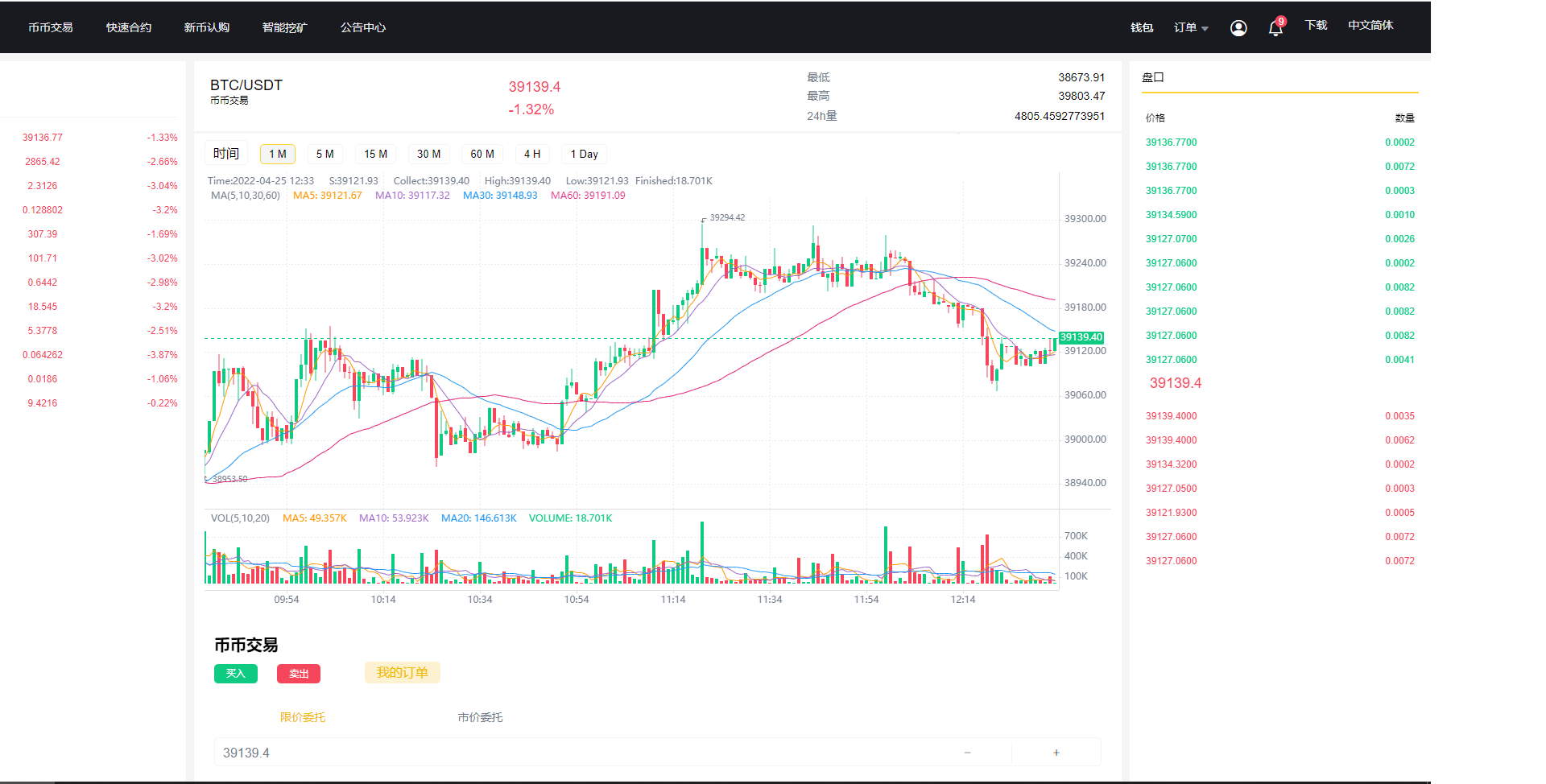 图片[11]-新版区块链交易所/币币交易/区块链矿机系统/多语言交易所 - 码商源码网-码商源码网