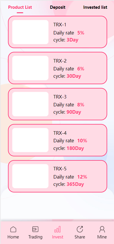 图片[4]-多语言trx/usdt钱包理财/区块链算力矿池/Difi流动性TRX理财分红 - 码商源码网-码商源码网