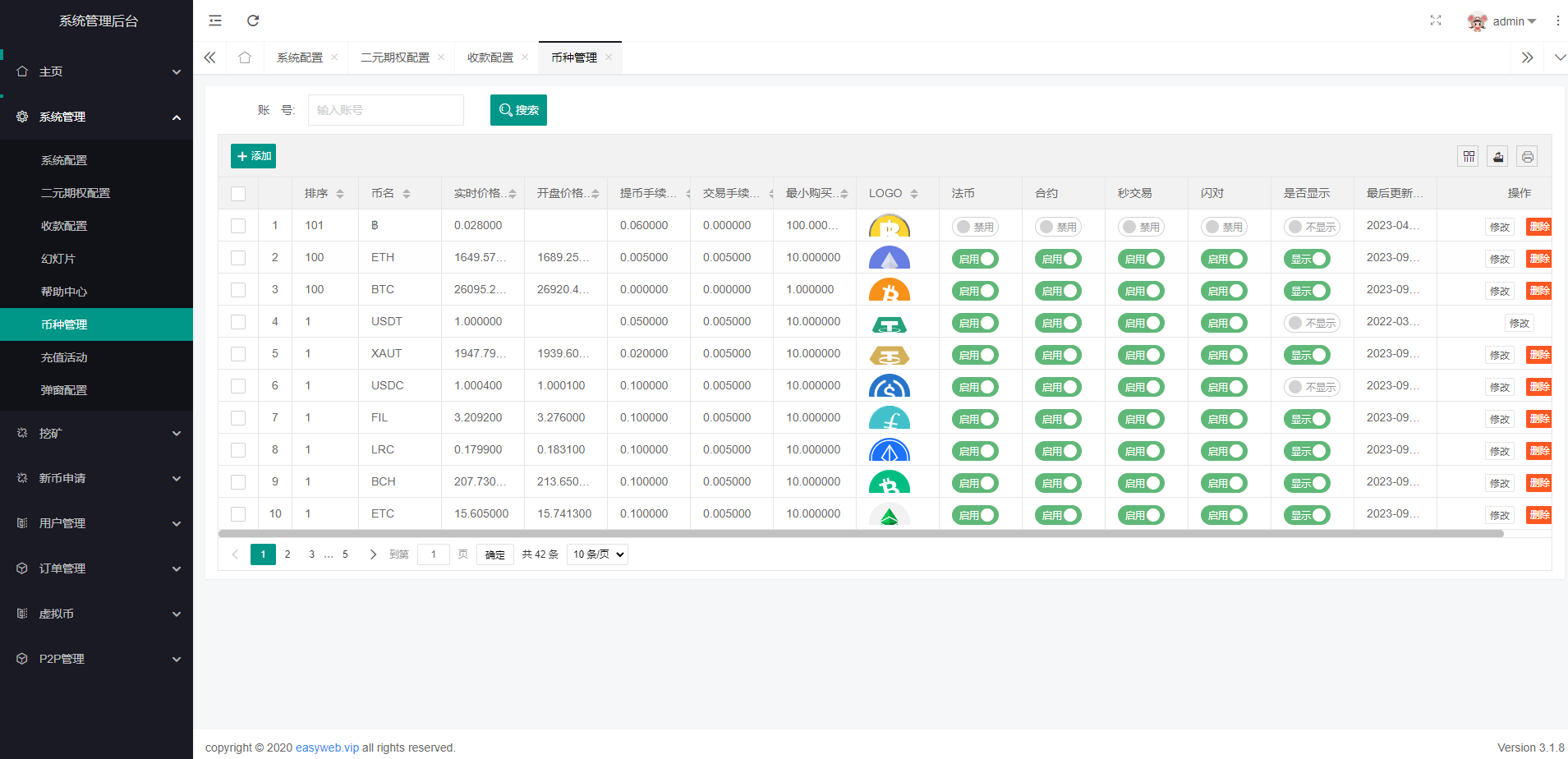 图片[22]-新版多语言交易所系统/秒合约币币交易/P2P理财派单抢单 - 码商源码网-码商源码网